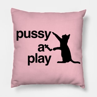 Pussy At Play Pillow