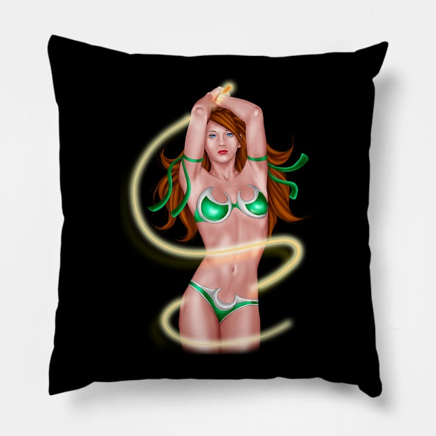 Can I Be An Avenger? Pillow by Jay Diloy