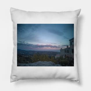 South of France landscape Pillow