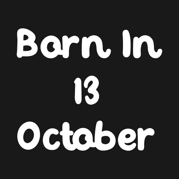 Born In 13 October by Fandie