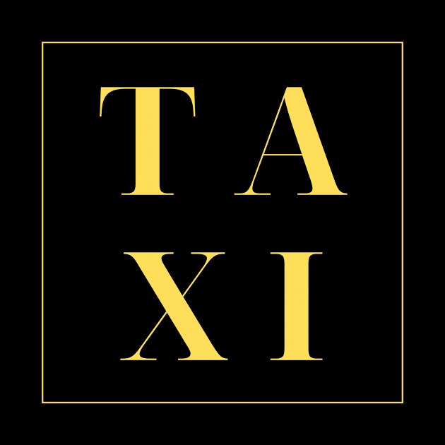 Yellow Taxi Logo by RoadTripWin