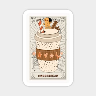 Gingerbread Latte Tarot Magnet