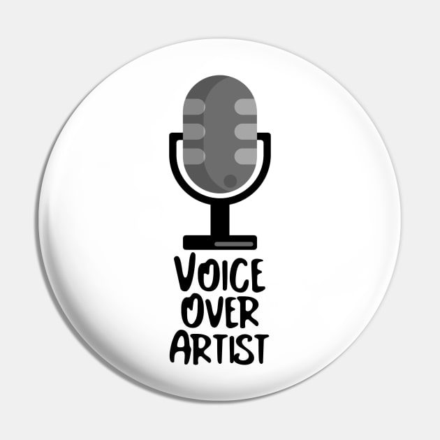 Voice Over Artist Pin by Salkian @Tee