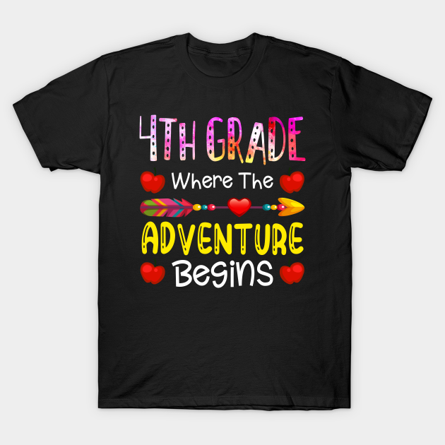 Discover Kids Fouth Grade Where The Adventure Begins Cute Gift - A Bond That Cant Be Broken Gift - T-Shirt