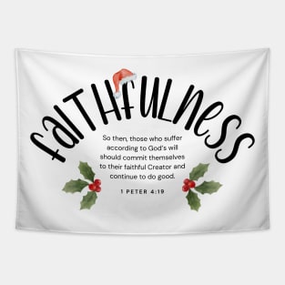 Faithfulness - Fruits of the Spirit 2023 Christmas | Group | Set Design Tapestry