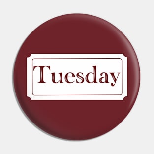 Lu Collection: Tuesday Pin