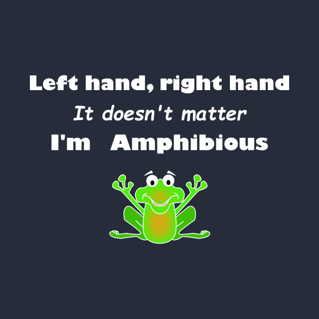 Lispe Left Hand Right Hand I'm Amphibious by Lispe