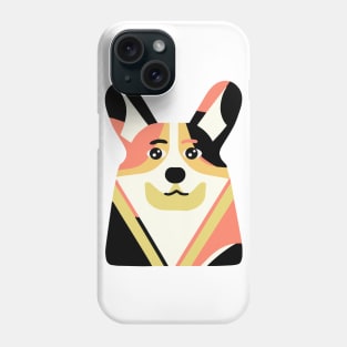 Black Corgi Dog Owner Pembroke Welsh Corgi Illustration Phone Case