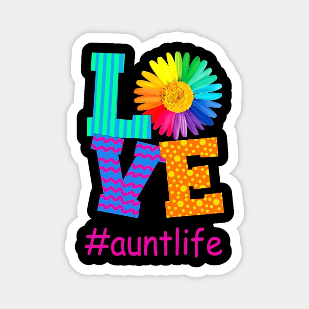 Love Aunt Life Magnet by Rumsa