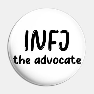 INFJ Personality Type (MBTI) Pin