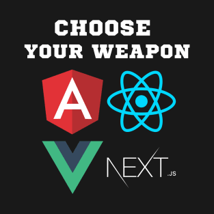 Choose your JavaScript framework T-Shirt