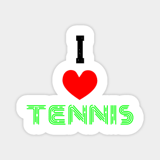 I LOVE TENNIS Magnet