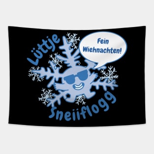 Lüttje Sneeiflogg Small Sneeflocke Tapestry