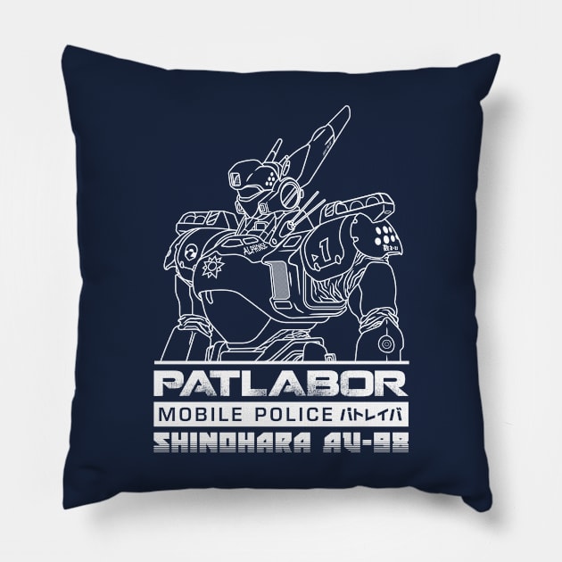 patlabor Pillow by redwane