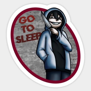 Jeff the Killer Fanart Sticker for Sale by OrianaOwO