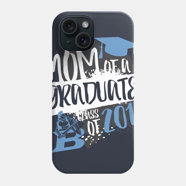 Graduation Mom- Blue Phone Case by masterpanto