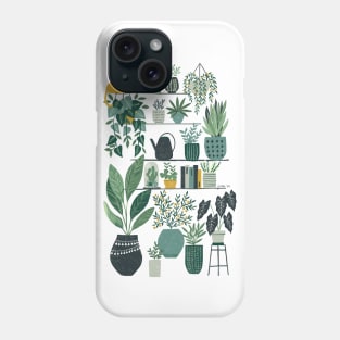 Plants on Shelves Phone Case