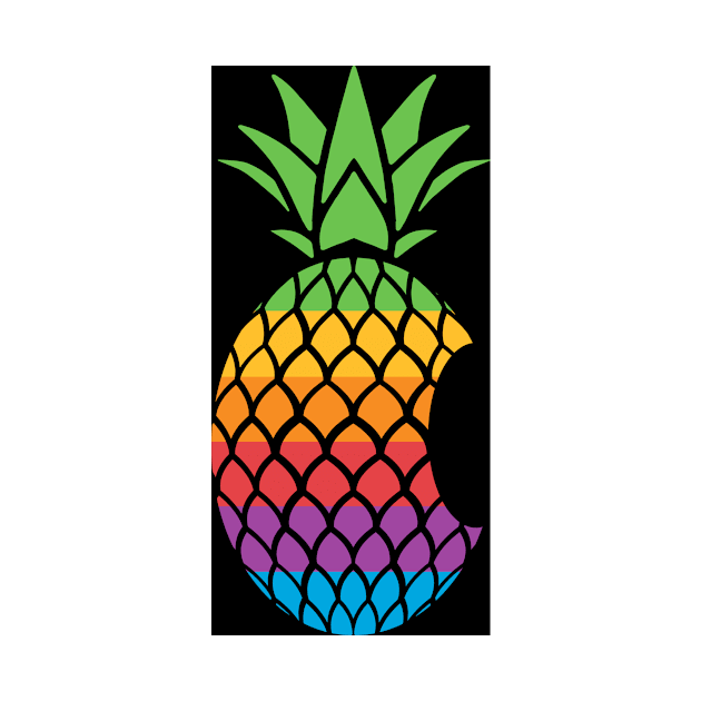 Pineapple Black 2 by DesignbyDrD