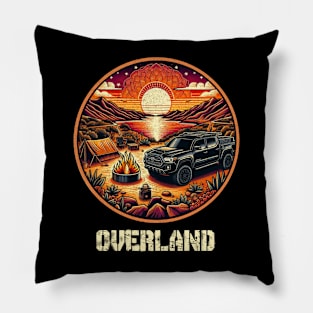 Toyota Tacoma Overland Mandala Pillow