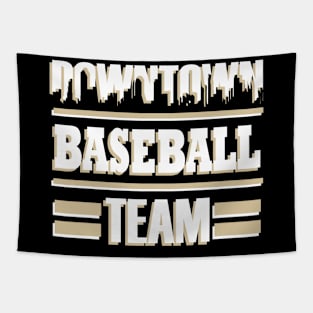 Baseball Bat Pitcher Team Sport Base Tapestry