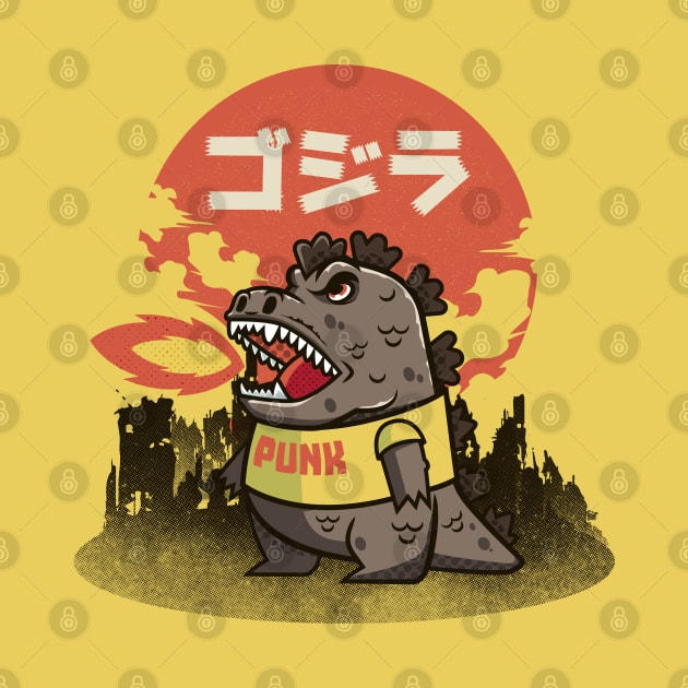 punk prock gojira by redwane