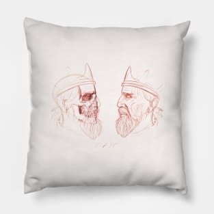 Shakespeare King Lear Sketch Pillow