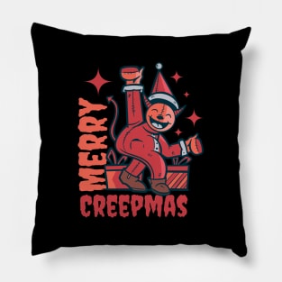 Merry Creepmas Pillow