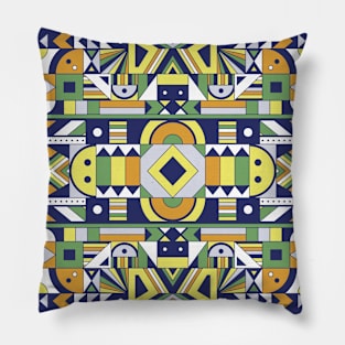 Colorful ethnic pattern Pillow