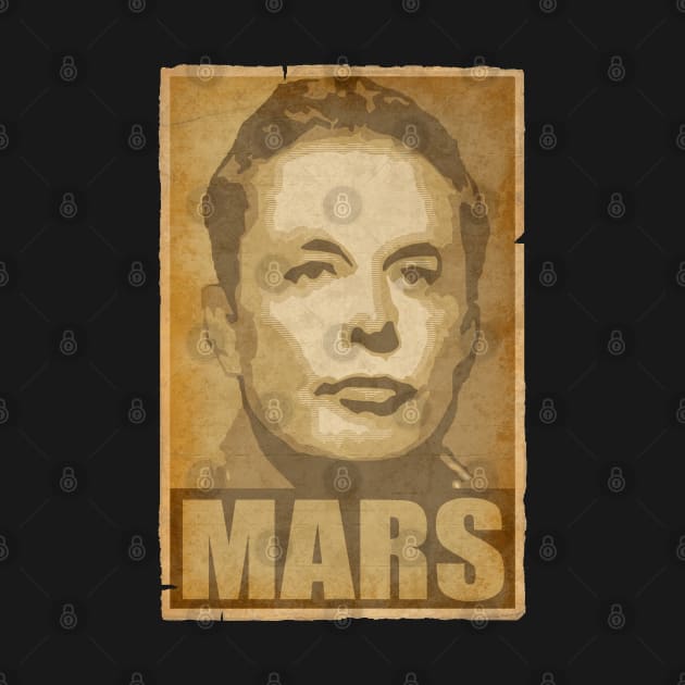 Elon Musk Musk Mars by Nerd_art