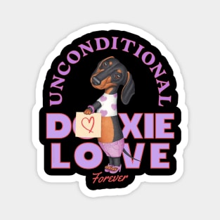 Unconditional Doxie Love Magnet