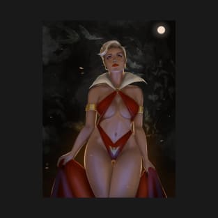 Stefania Ferrario in Vampirella clothes T-Shirt