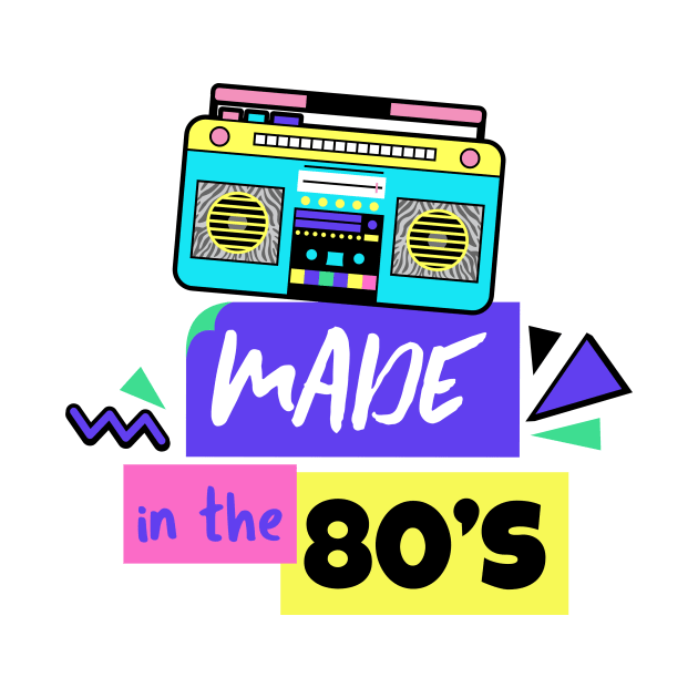 Made in the 80's - 80's Gift by WizardingWorld