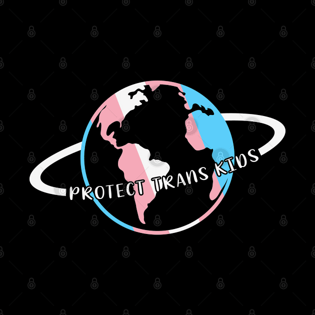 Protect Trans Kids World maps by Thomas Mitchell Coney