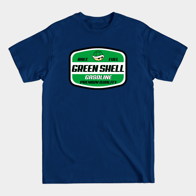 Discover Green Shell Gasoline - Green Shell - T-Shirt