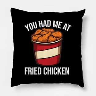 ny Fried Chicken Fast Food Bbq Grill Drumsticks Pillow