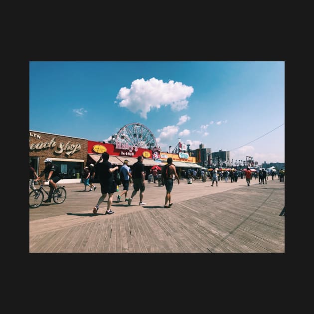 Coney Island Boardwalk NYC Summer by offdutyplaces