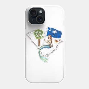 South Carolina Mermaid Phone Case