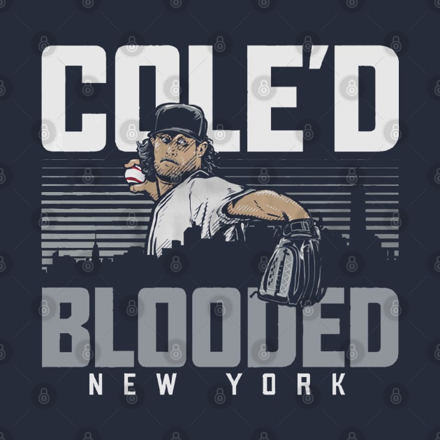 Gerrit Cole Coled Blooded by KraemerShop