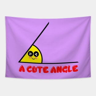 acute angle Tapestry