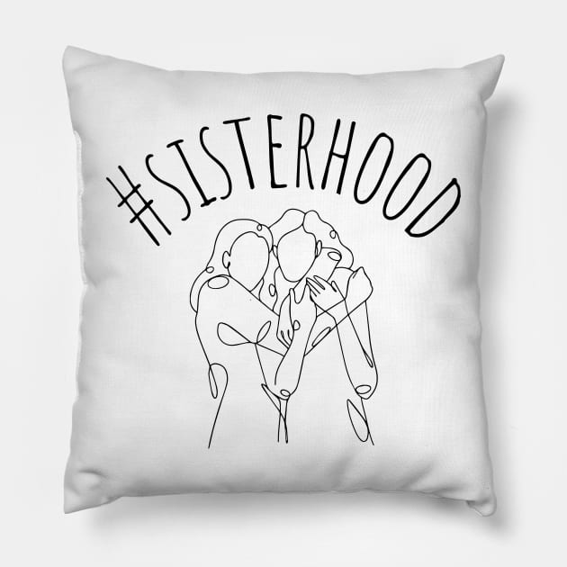 #sisterhood Pillow by juinwonderland 41