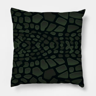 Crocodile Scale Pattern Wildlife Animal Pillow