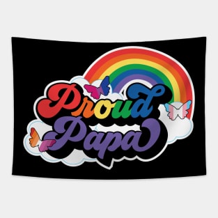 Proud Papa - Pride Month Tapestry