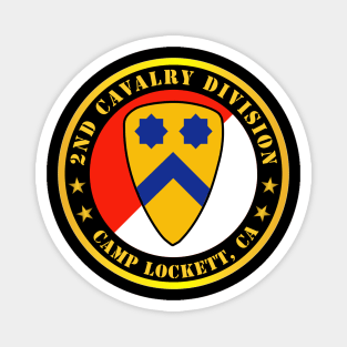 2nd Cavalry Division - Camp Lockett, CA Magnet