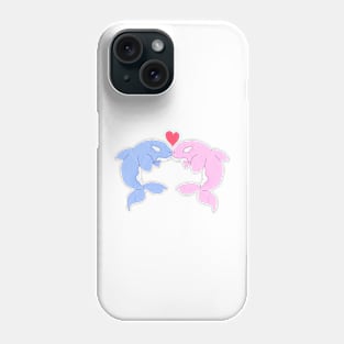 Orcas In Love Phone Case