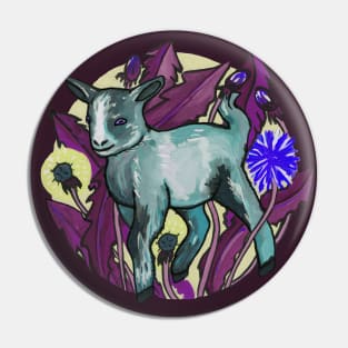 Little farm goat Pin