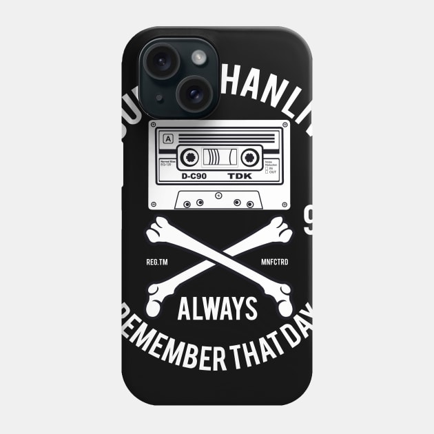 VINTAGE LOUDER THAN LIVE ALWAYS REMEMBER THAT DAY 1990 Phone Case by BlackSideDesign