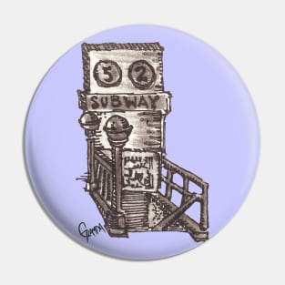 NYC Subway Pin