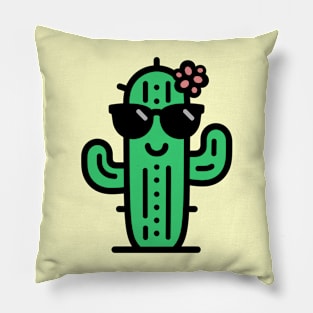 Cool Cactus Pillow