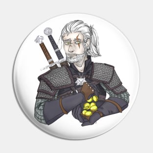 TOSS A COIN TO YOUR WITCHER Pin