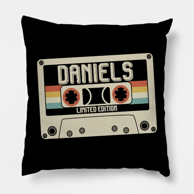 Daniels - Limited Edition - Vintage Style Pillow by Debbie Art